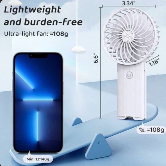 Portable Handheld Fan - Picture 5 of 5